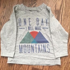 Boys toddler long sleeve tee